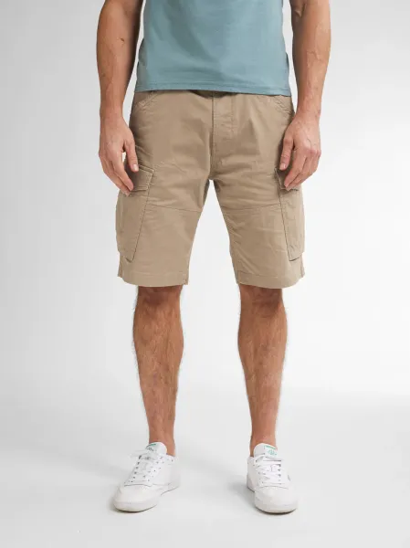Petrol Cargo Shorts with Belt Seasalt - Camel