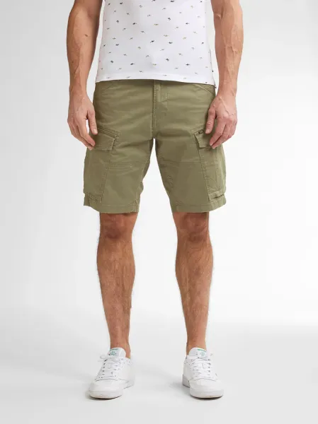 Petrol Cargo Shorts with Belt Seasalt - Khaki