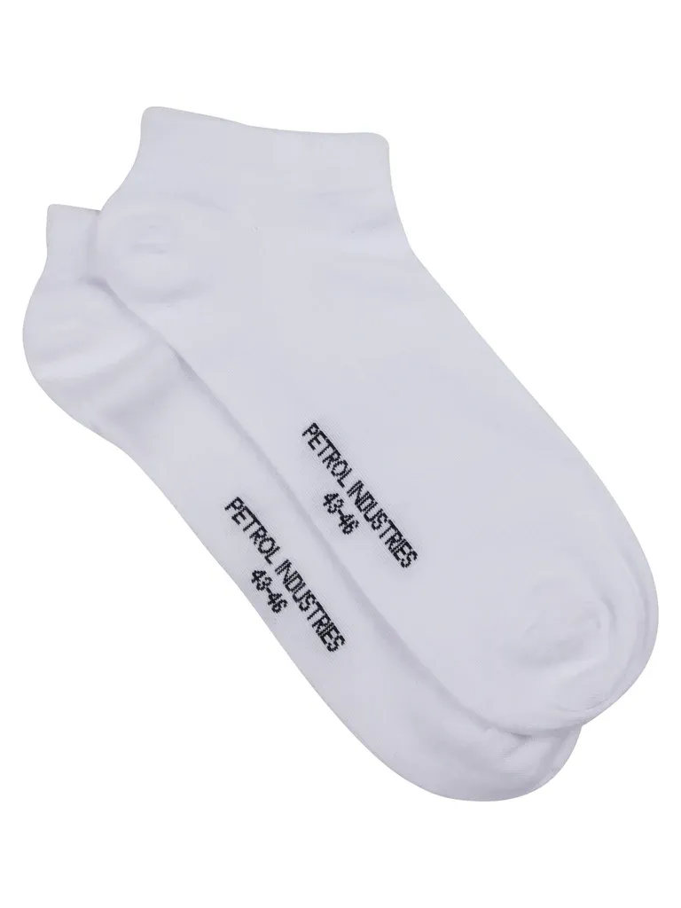 Petrol 3-pack sneaker socks Punuk - White