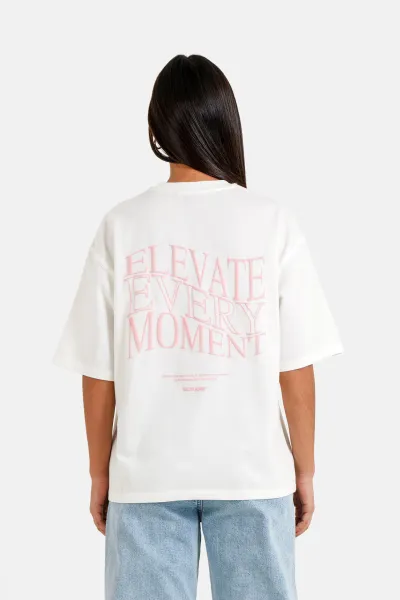 Sixth June Elevate Printed T-shirt - White