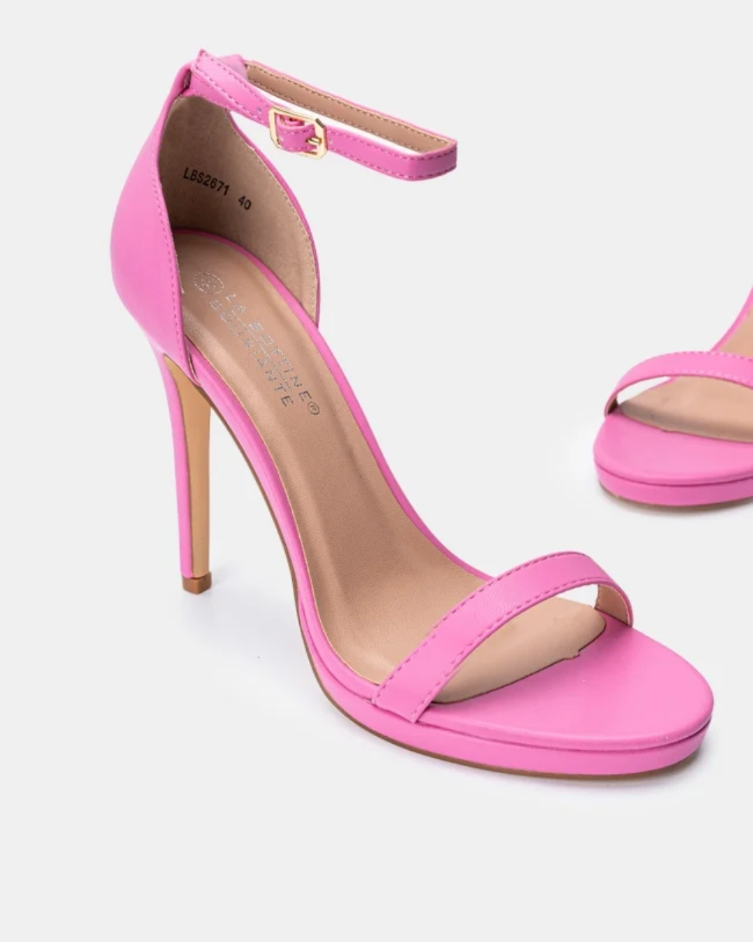 High Heel Sandals - Fuchsia