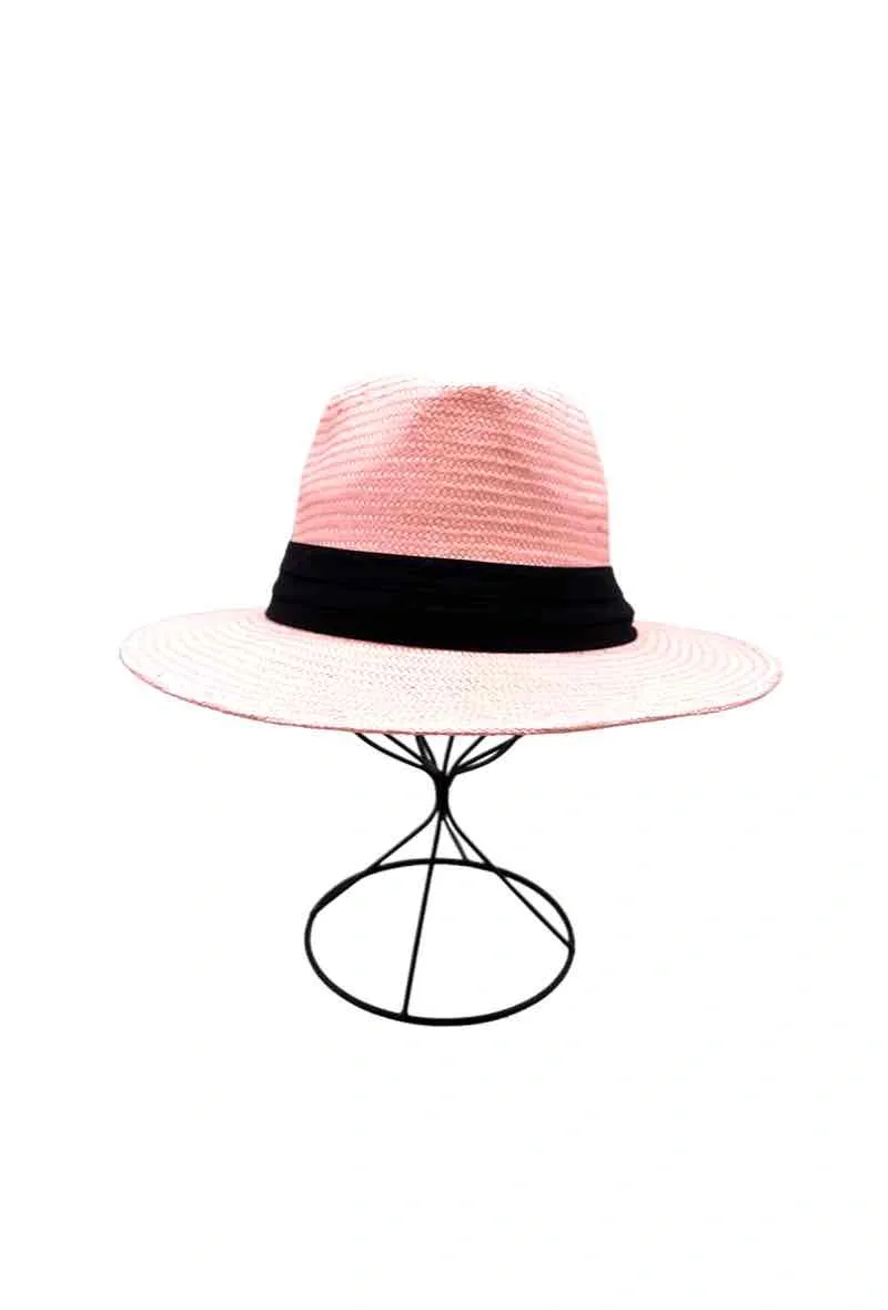 Panama Hat - Pink