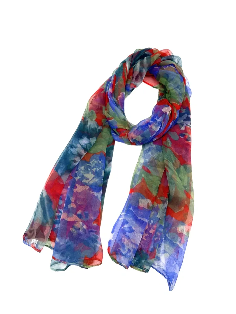 Muslin Silk - Royal Blue