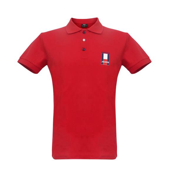 Martini Polo MRTN Jeans Stamp - Red