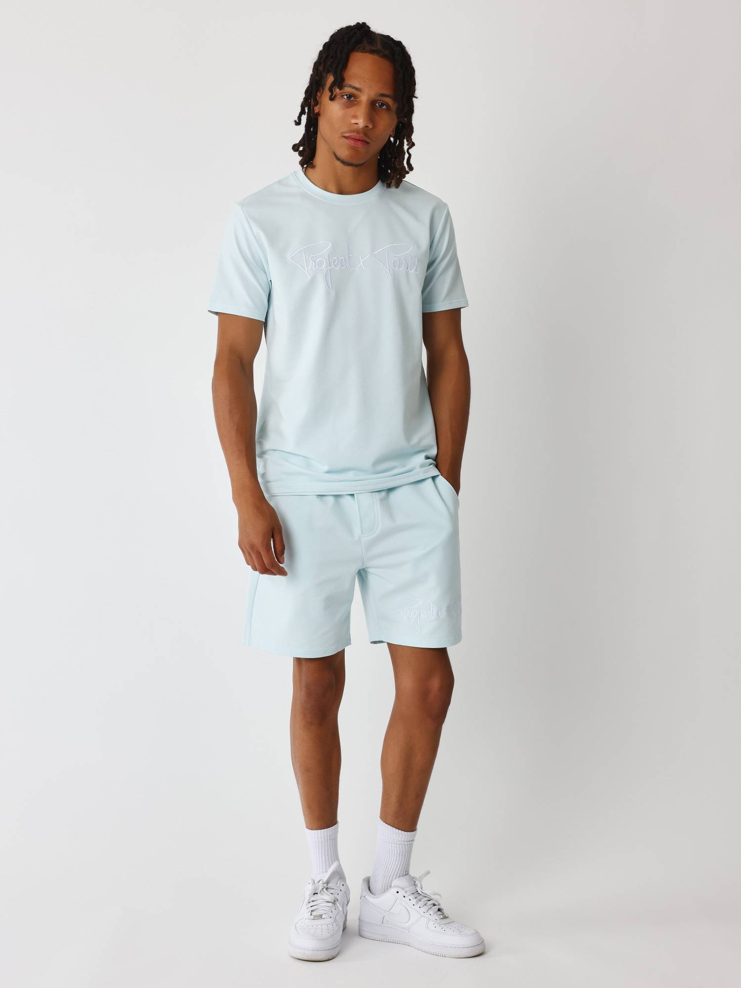Project X Paris Essentials T-shirt - Sky Blue