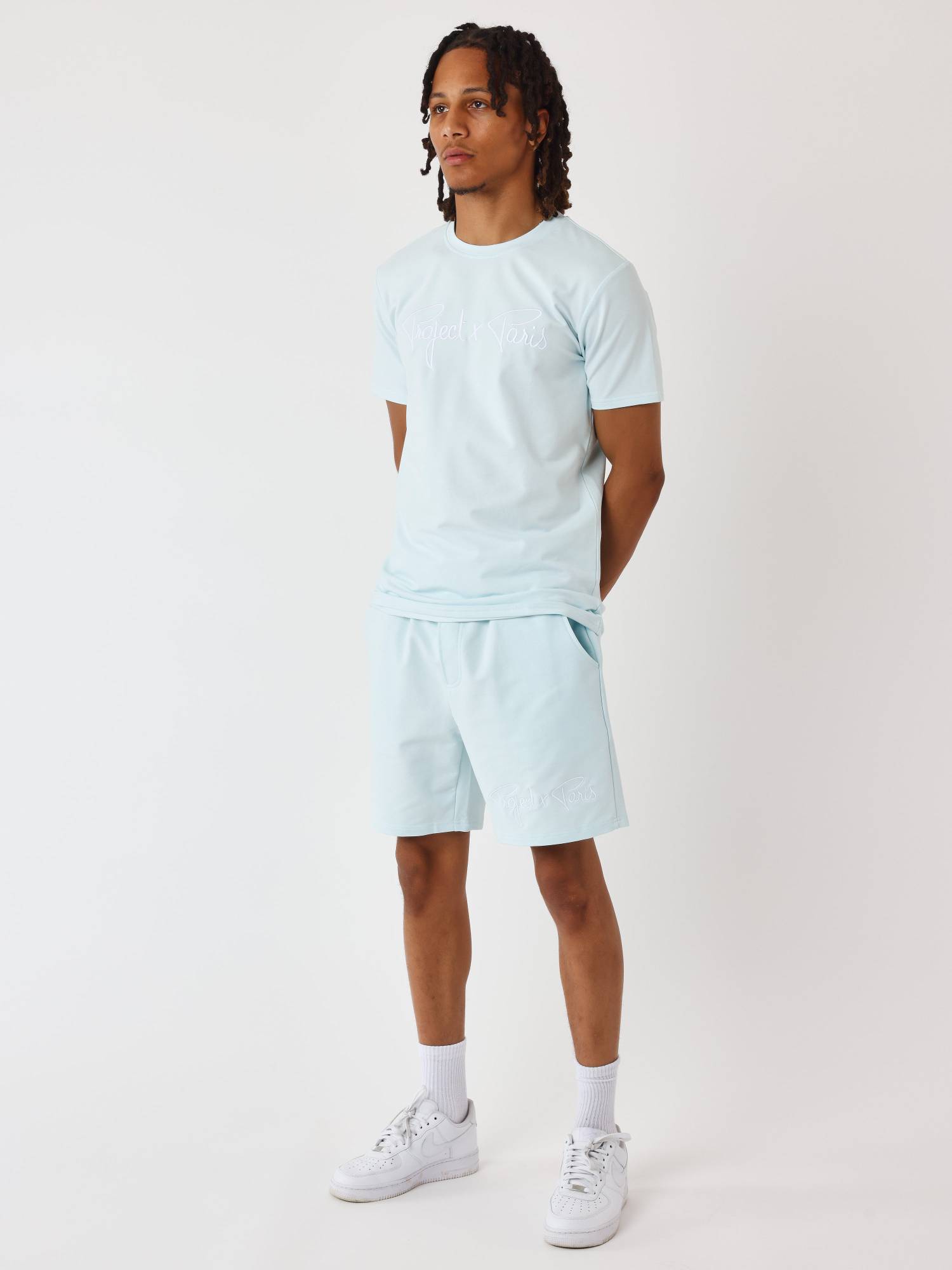 Project X Paris Essentials T-shirt - Sky Blue