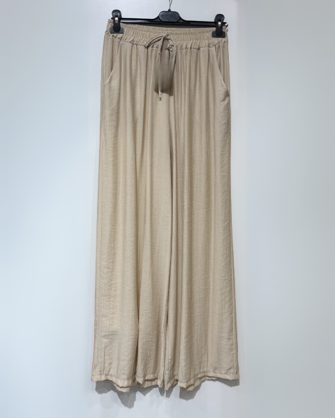 Fluid Pants - Beige