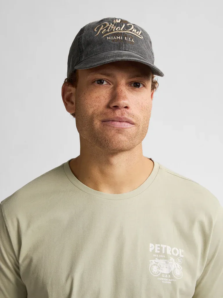 Petrol Baseball Cap Dolphinway - Grey
