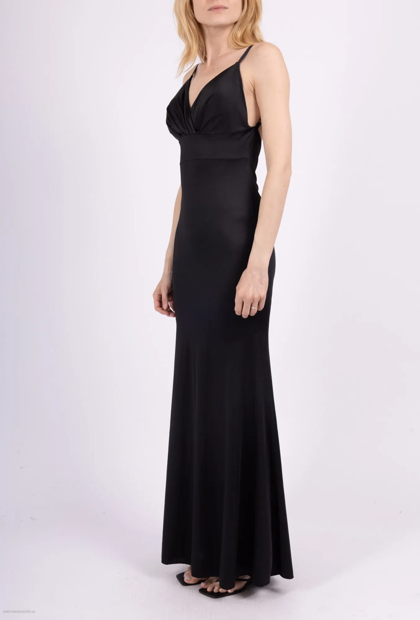 Cooked Siren Evening Dress - Black