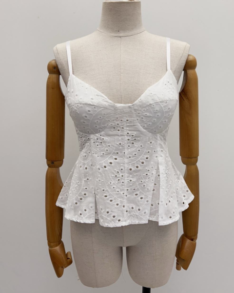 Boho Style Top - White