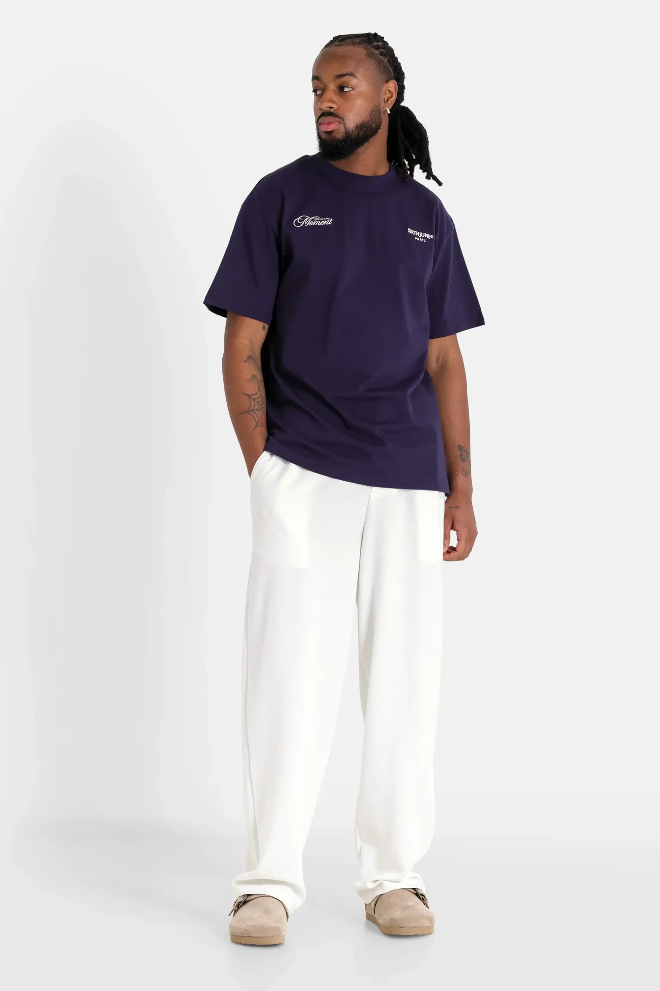 Sixth June Elevate Embroidery T-shirt - Blue
