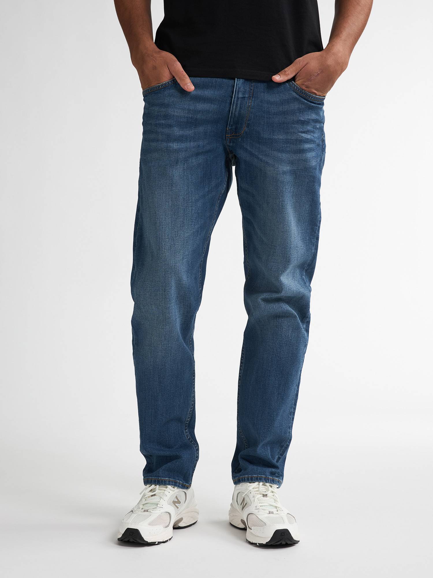 Petrol Russel Regular Tapered Fit Jeans - Blue