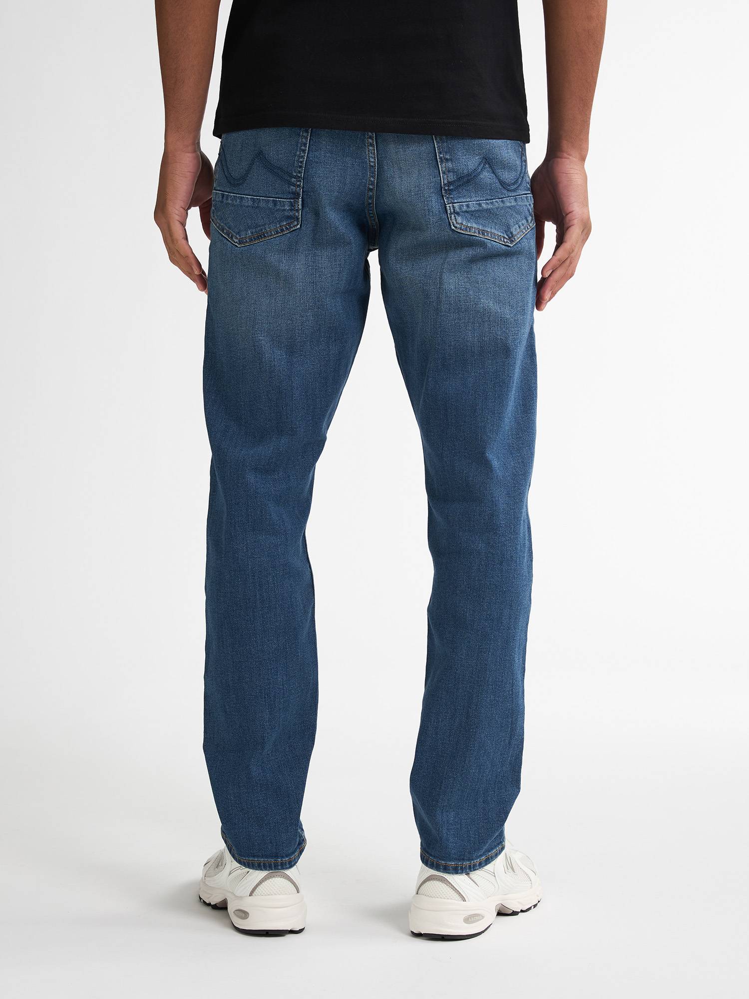 Petrol Russel Regular Tapered Fit Jeans - Blue