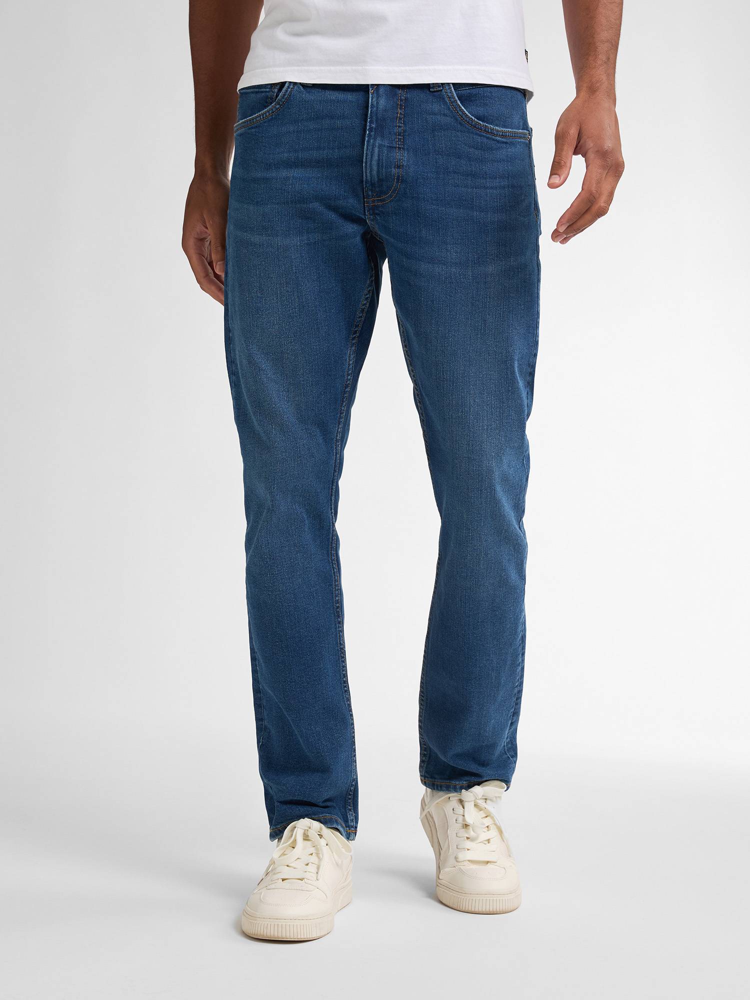 Petrol Starling Straight Fit Jeans - Blue