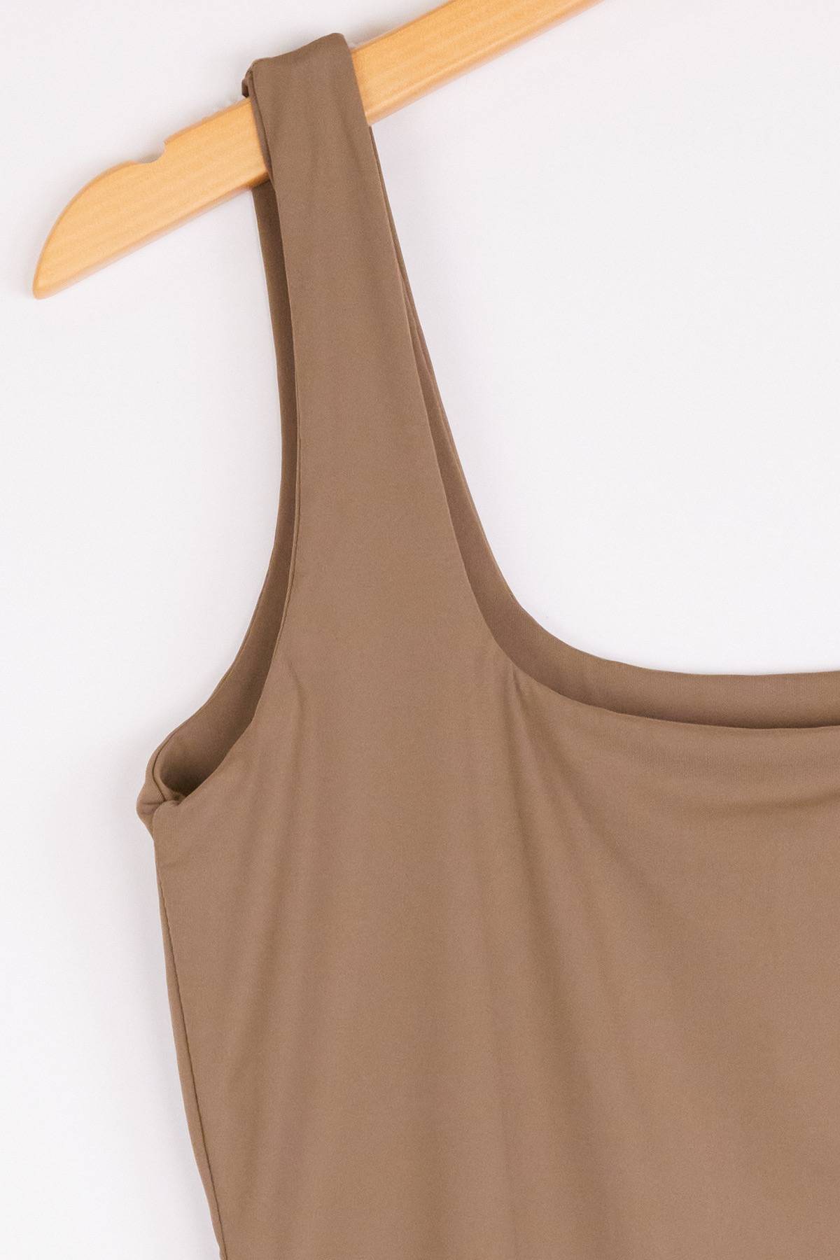 Square Neck Top - Fango