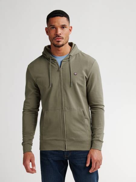 Petrol Casual Cardigan Ironwood - Khaki