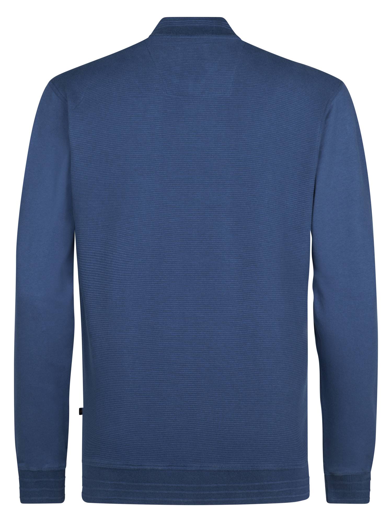 Petrol Sweater Collar Zip - Petrol