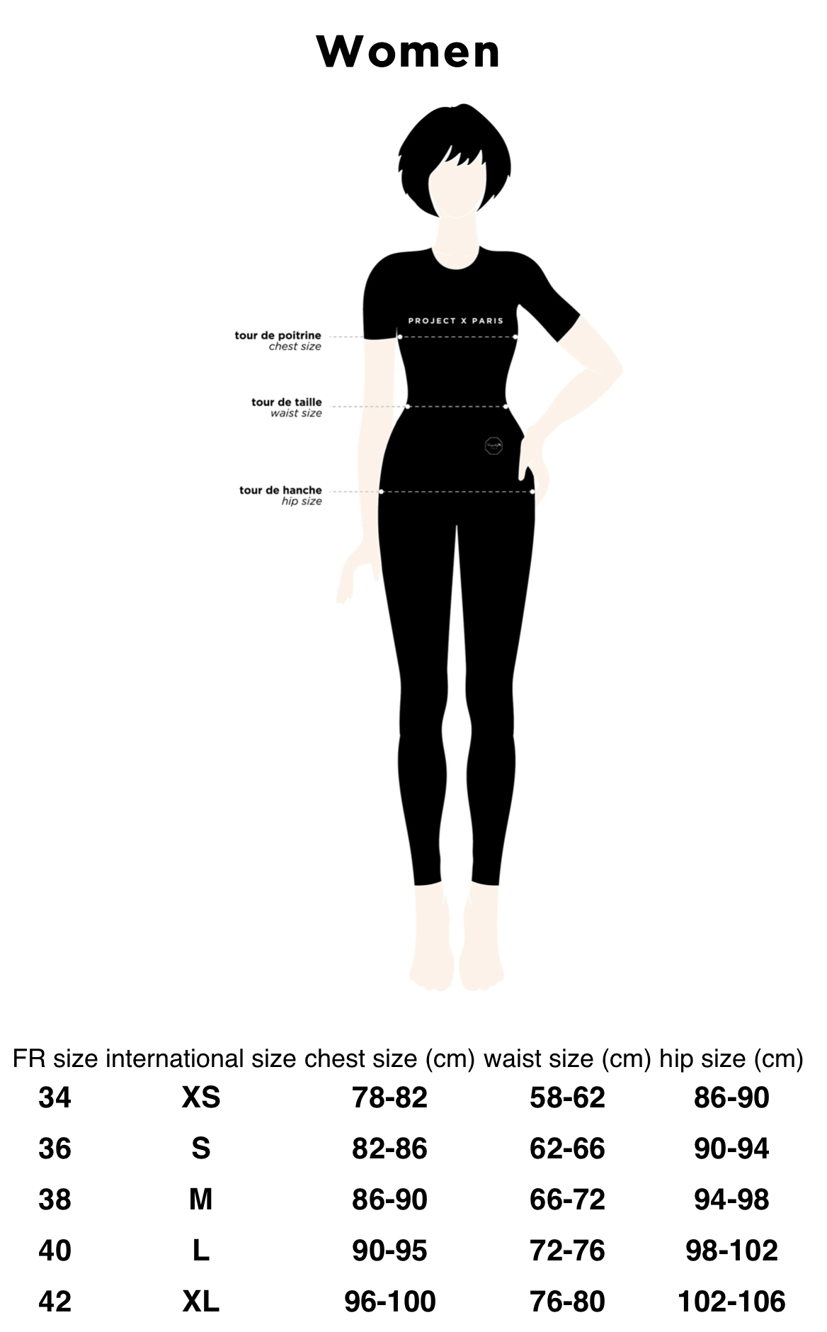 Sizecharts